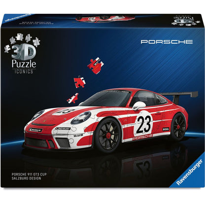 Ravensburger Iconics: Porsche 911 GT3 Cup Salzburg design