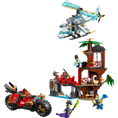 LEGO® 71857 Souboj nindža vozidel a domek na stromě