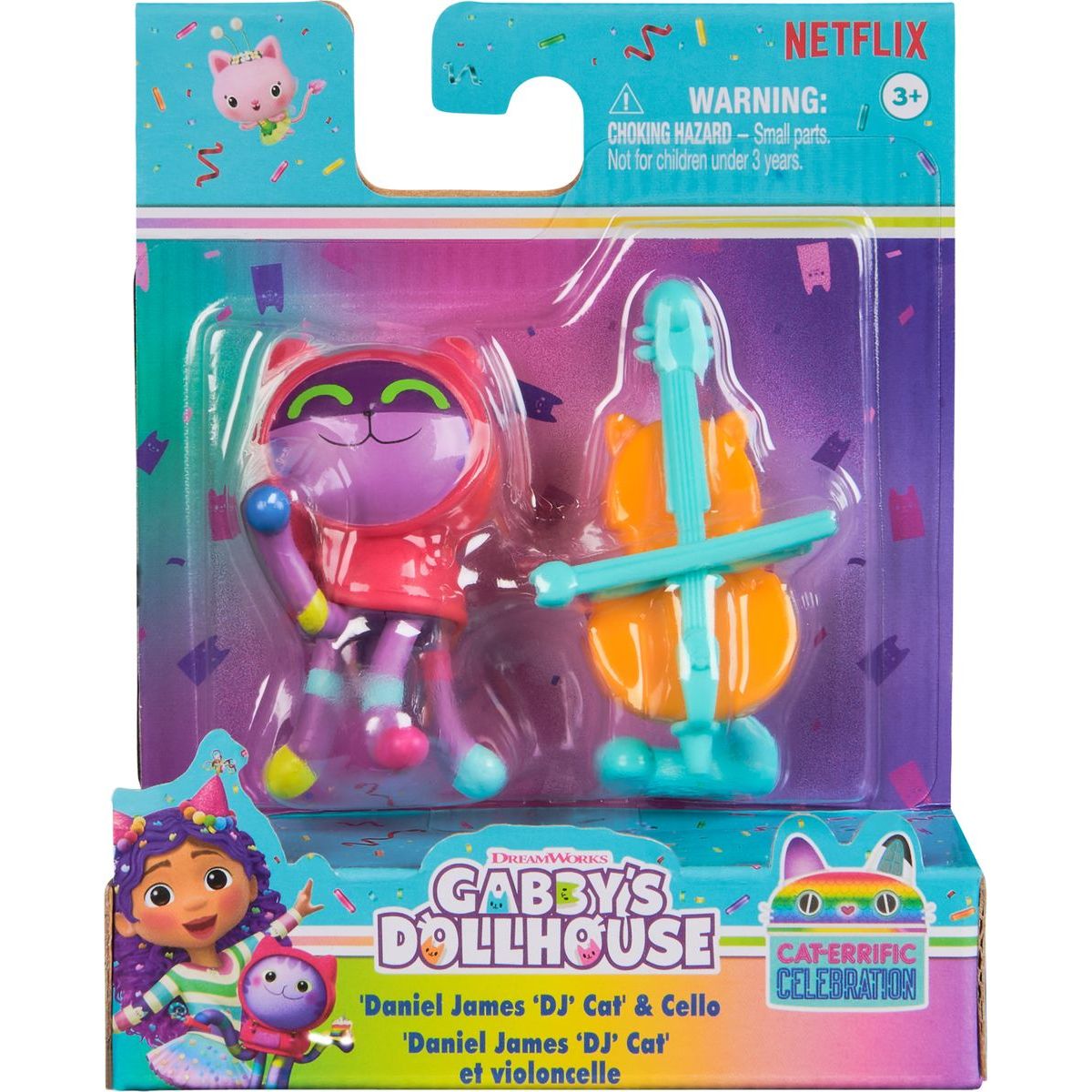 Gábinin kouzelný domek figurky s doplňkem Daniel James DJ Cat and Cello