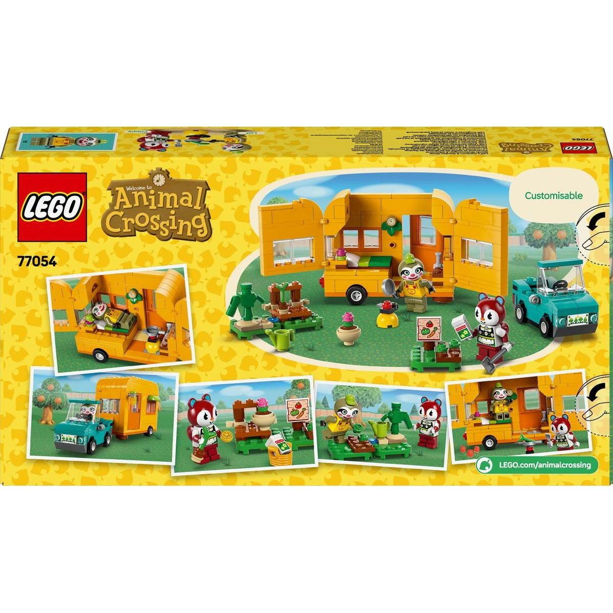 LEGO® Animal Crossing™ 77054 Leif, karavan a zahradnictví