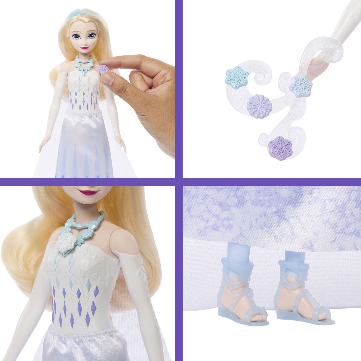 Mattel Ledové království Princezna s překvapením Elsa