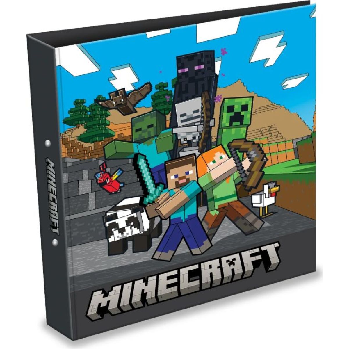 Minecraft pořadač 2-kroužkový