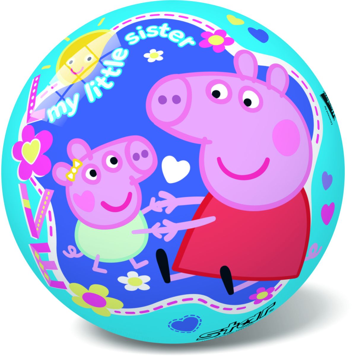 Alltoys Míč Prasátko Peppa 23 cm