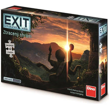 Dino Úniková hra s puzzle: Ztracený chrám párty hra