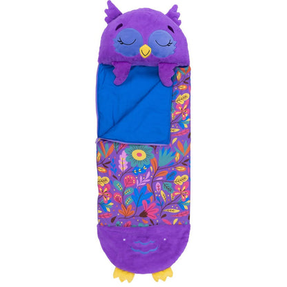 Happy Nappers spacáček usínáček fialová sova Chestnut 135 cm