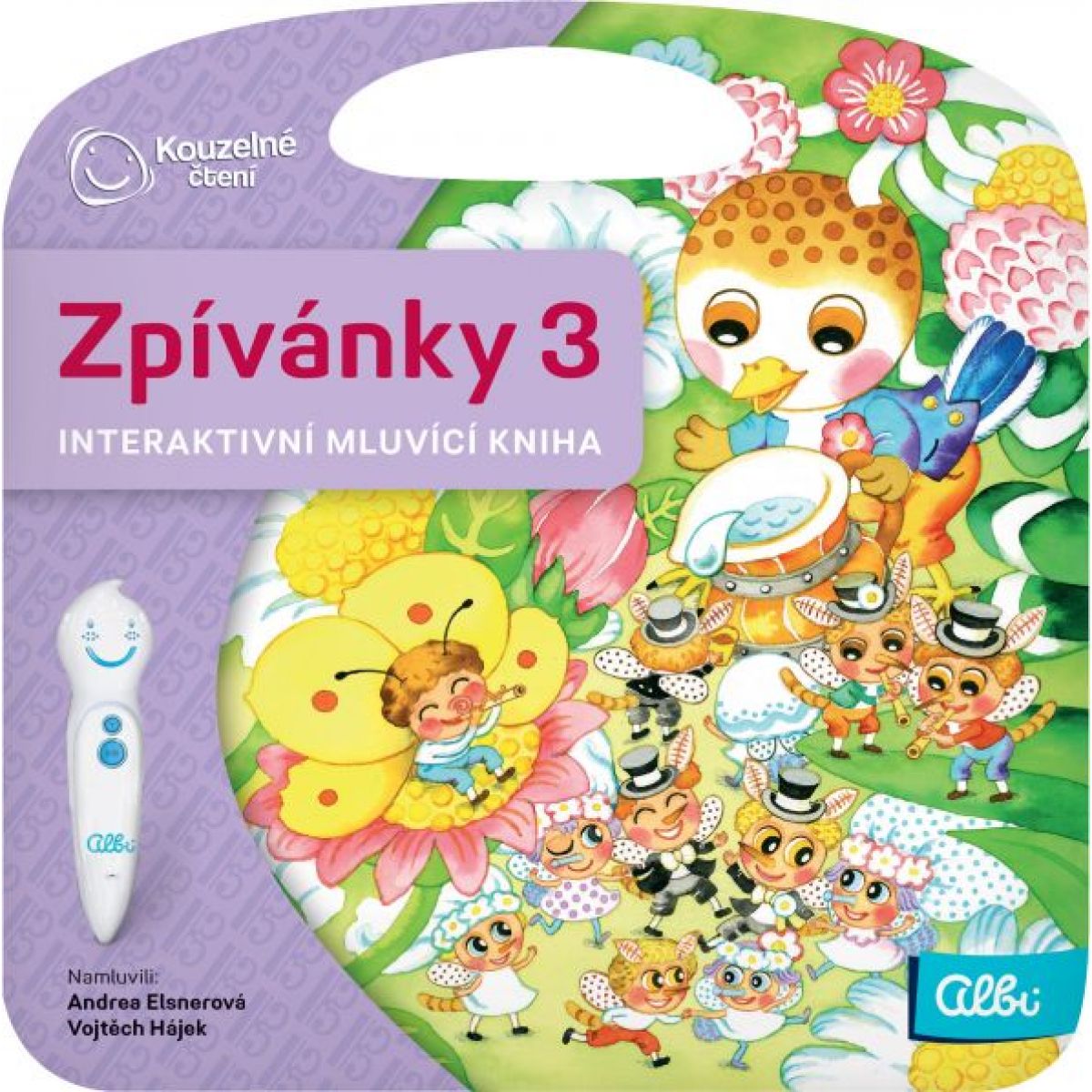Albi Kouzelné čtení Kniha Zpívánky 3