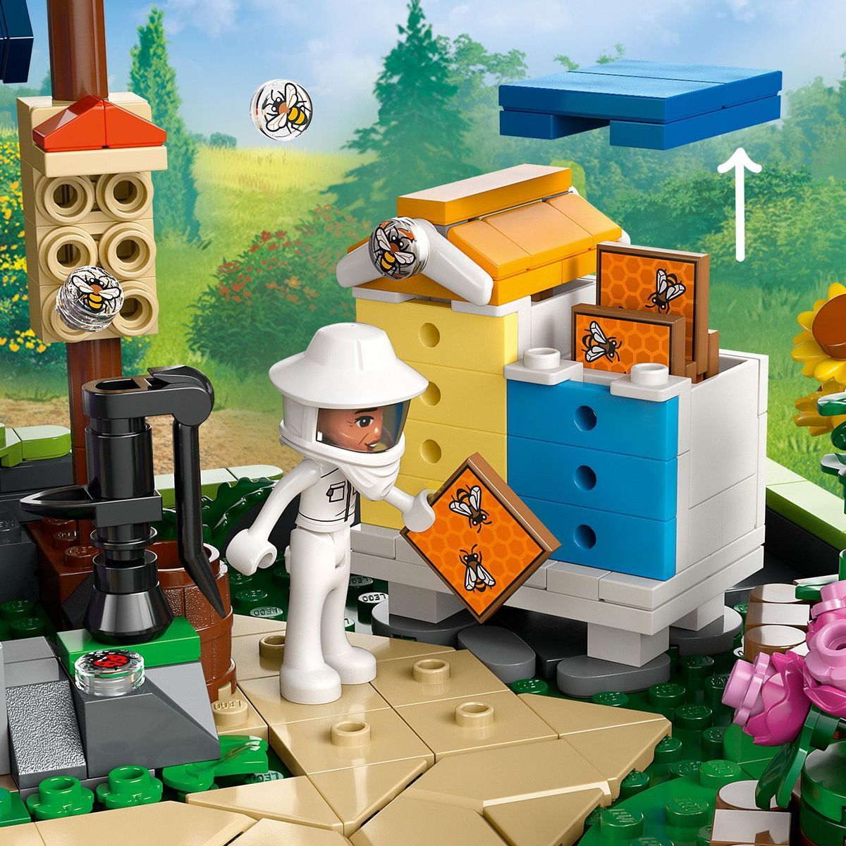 LEGO® Friends 42669 Dům včelařů a květinová zahrada - Poškozený obal