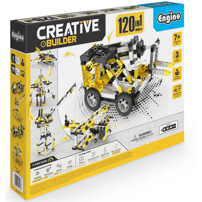 Engino Creative Builder 120 modelů s motorkem