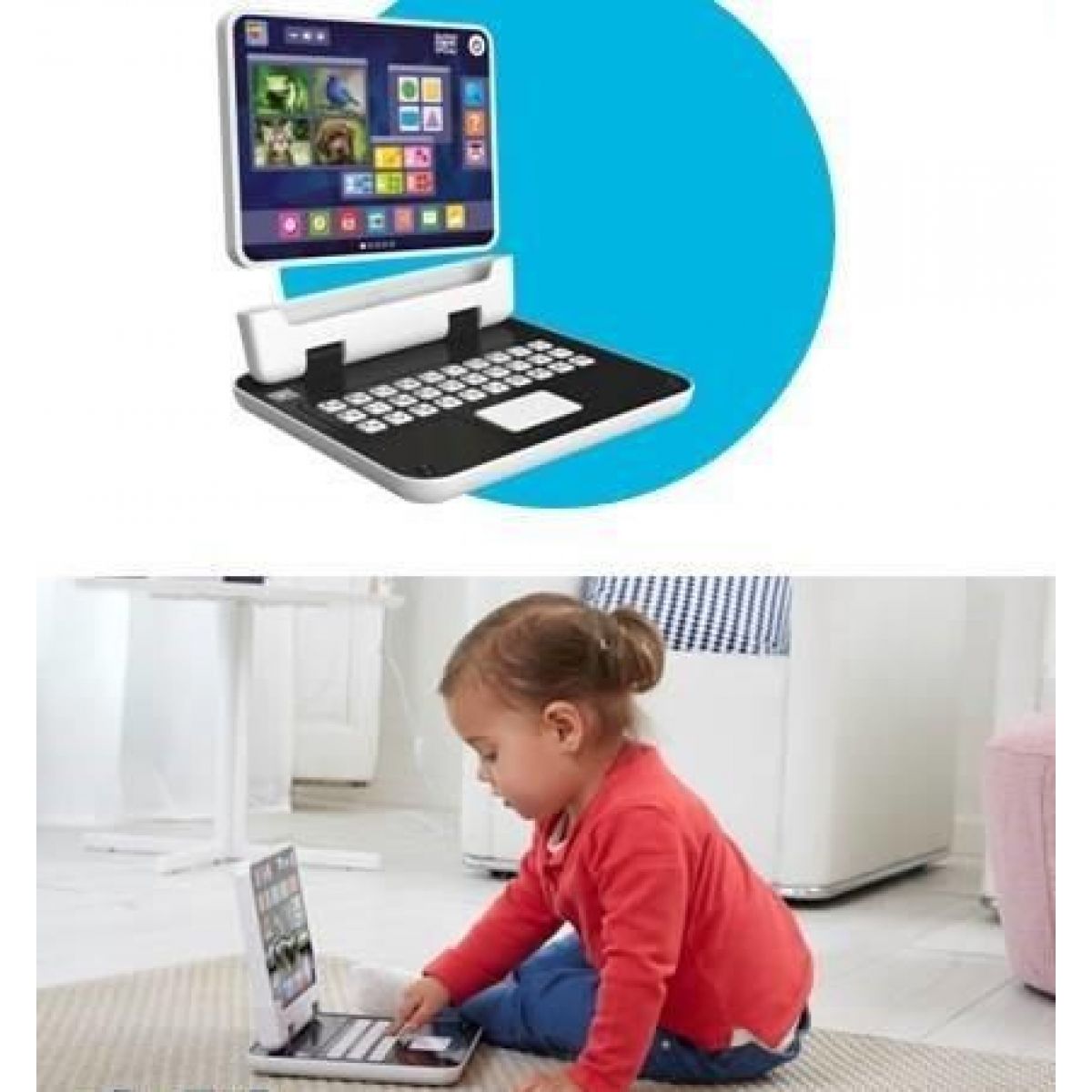 Alltoys Můj první tablet 2 v 1