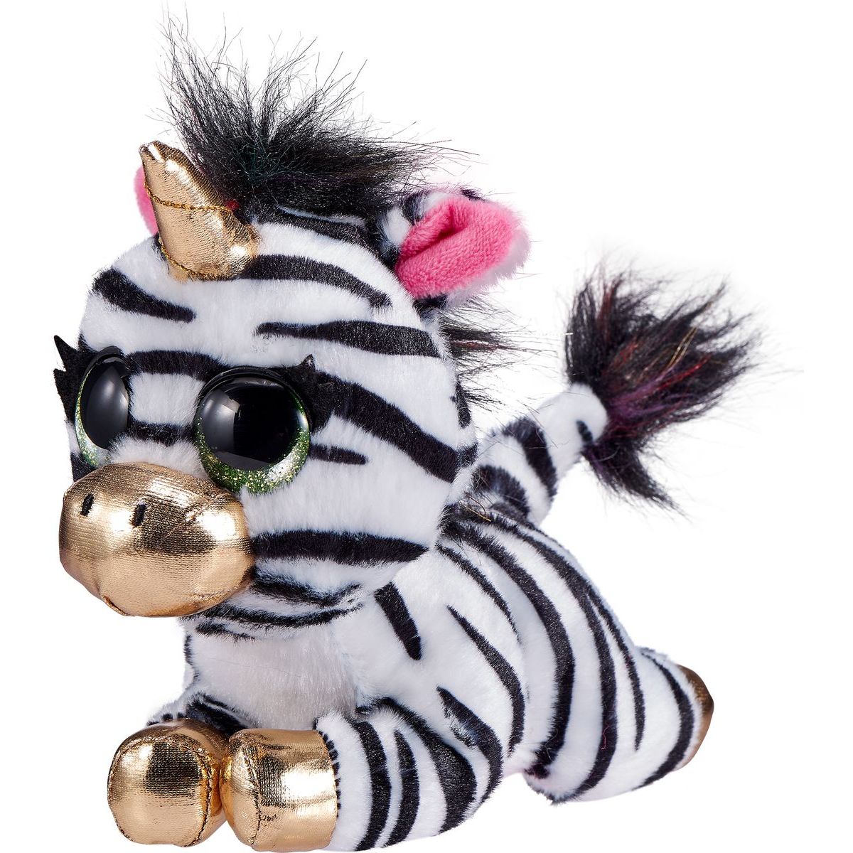 COCO Fantasy plyšové zvířátko s překvapením zebra 24 cm