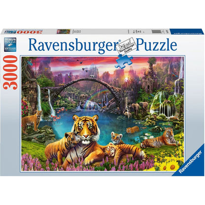 Ravensburger Puzzle Divočina s květinami 3000 dílků