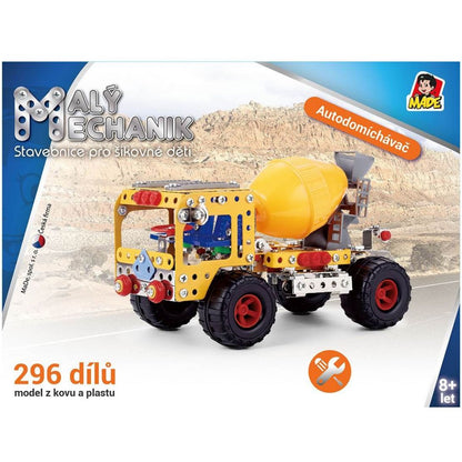 Malý mechanik auto domíchávač 296 ks