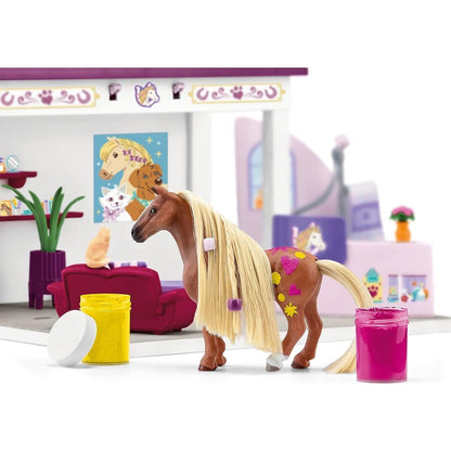 Schleich 42614 Sofiin salon krásy pro domácí mazlíčky