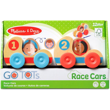 Melissa & Doug Go Tots Dřevěná závodní auta - Poškozený obal