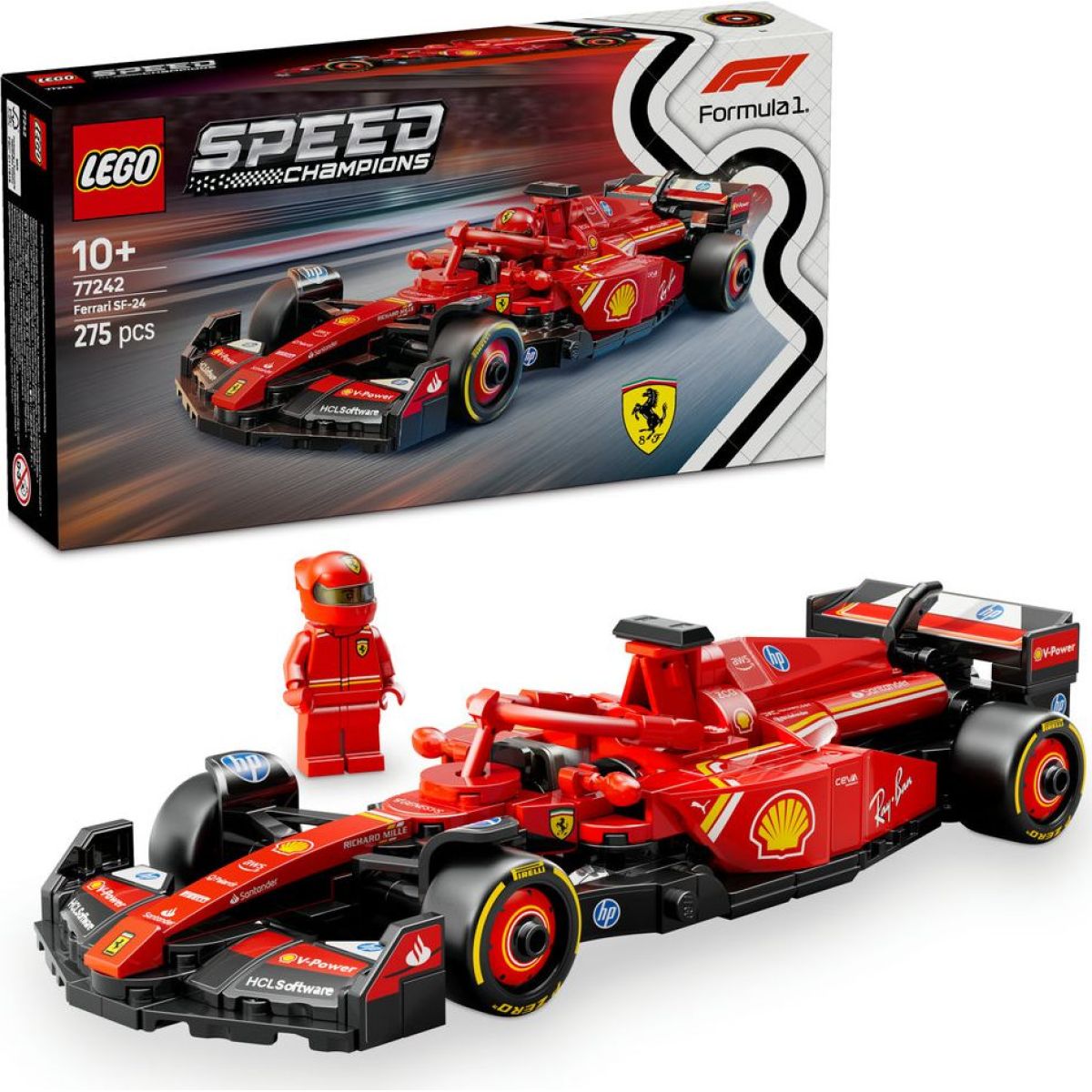 LEGO® Speed Champions 77242 Závodní auto Ferrari SF-24 F1®