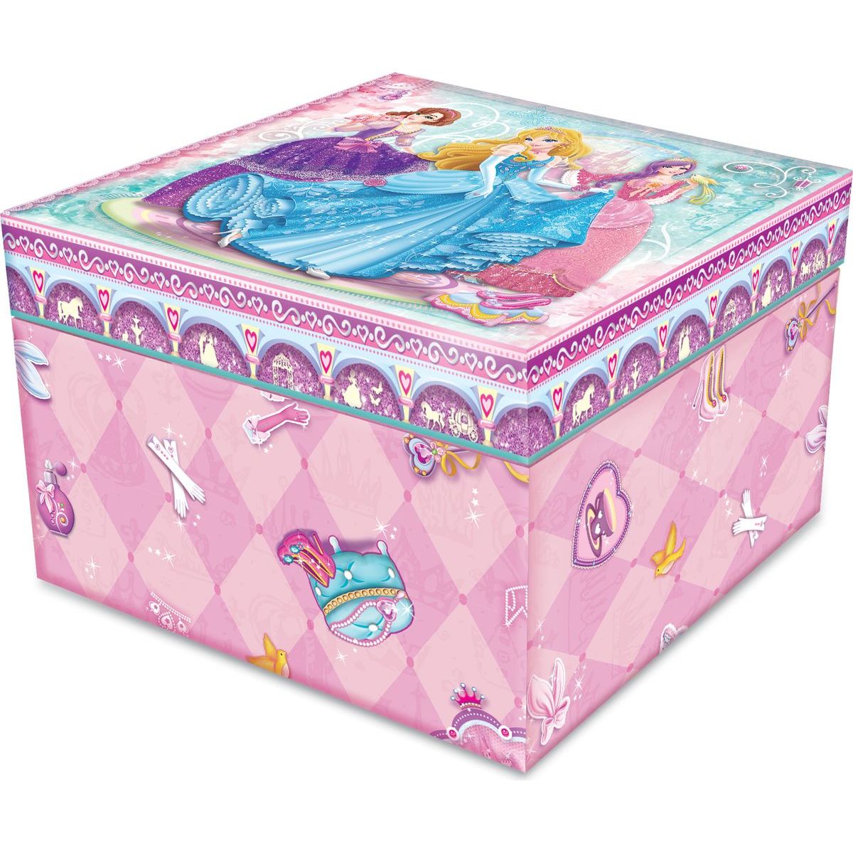 Alltoys Hudební šperkovnice Princezna