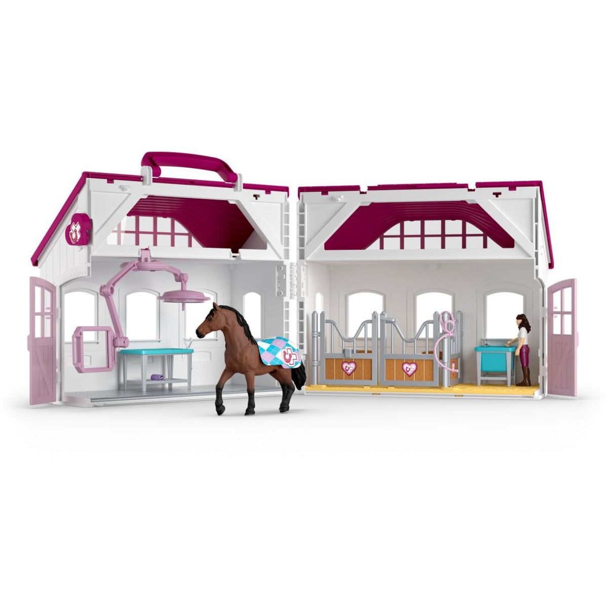 Schleich Klinika pro koně - Zdravá kopyta
