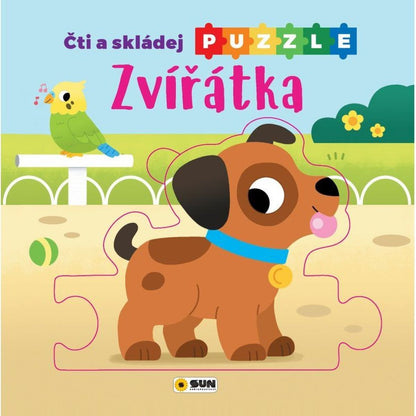 SUN Čti a skládej puzzle: Zvířátka