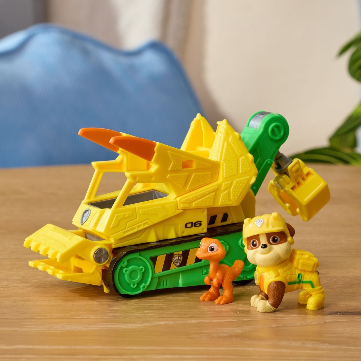 Spin Master Tlapková patrola Dino akční vozidlo Rubble
