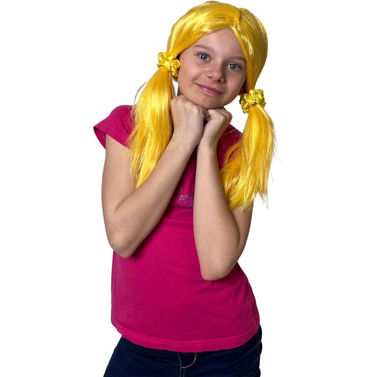 Paruka Lollipopz žlutá