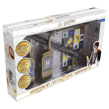 Lexibook Harry Potter Set vysílačky, zápisník, pero a kouzelnická hůlka