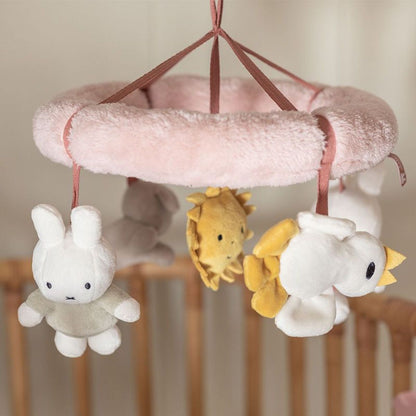 Little Dutch Hudební kolotoč Miffy Fluffy Pink