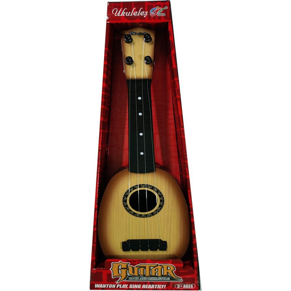 Alltoys Ukulele světle hnědé