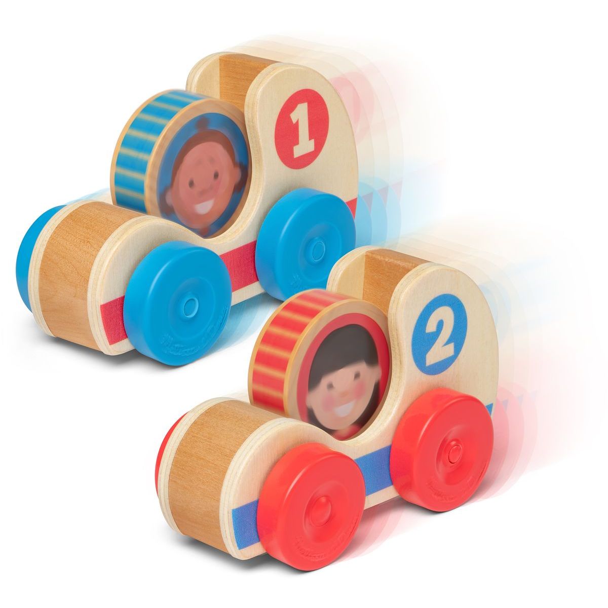 Melissa & Doug Go Tots Dřevěná závodní auta - Poškozený obal