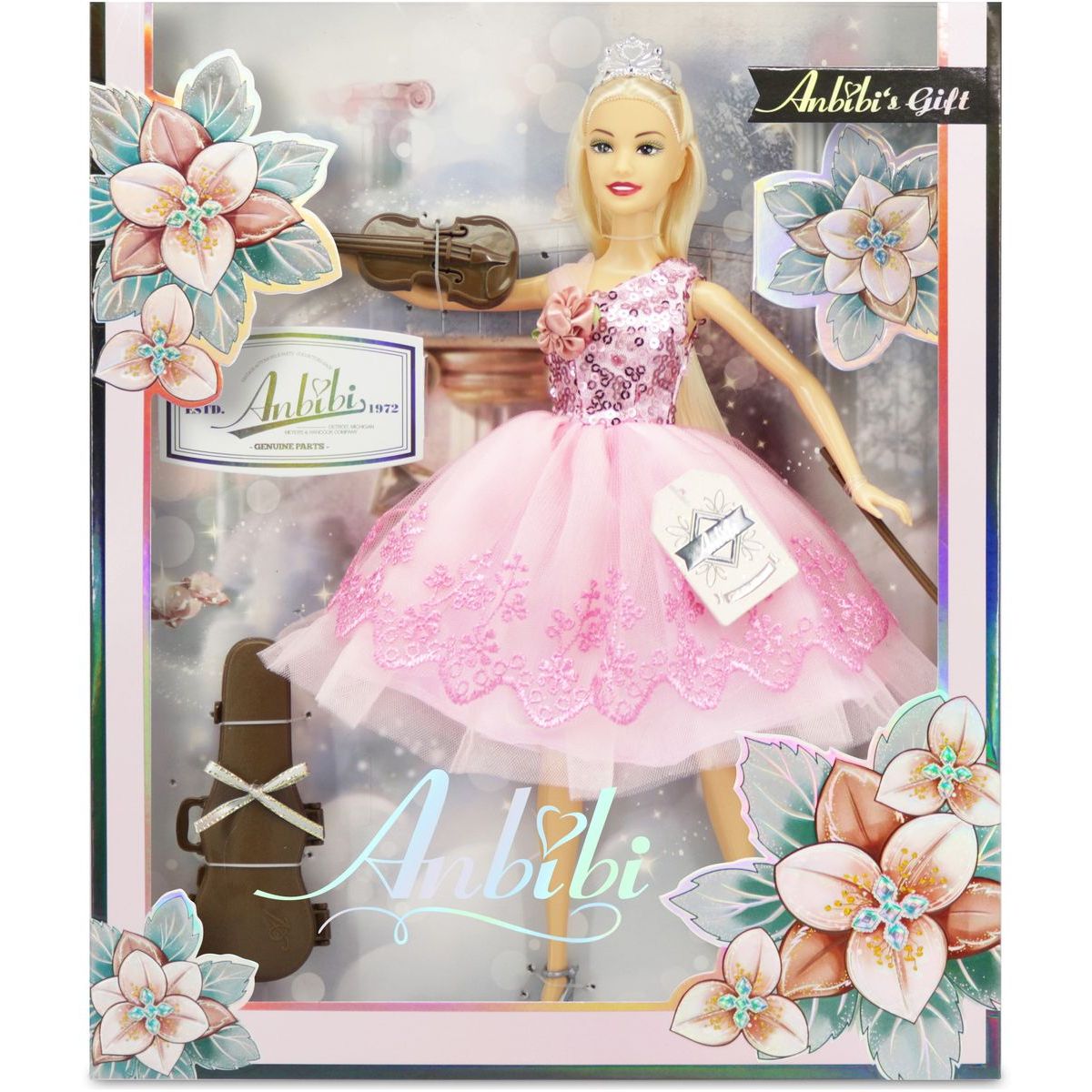 Sparkys Anbibi Květinová panenka Drahuška 28 cm