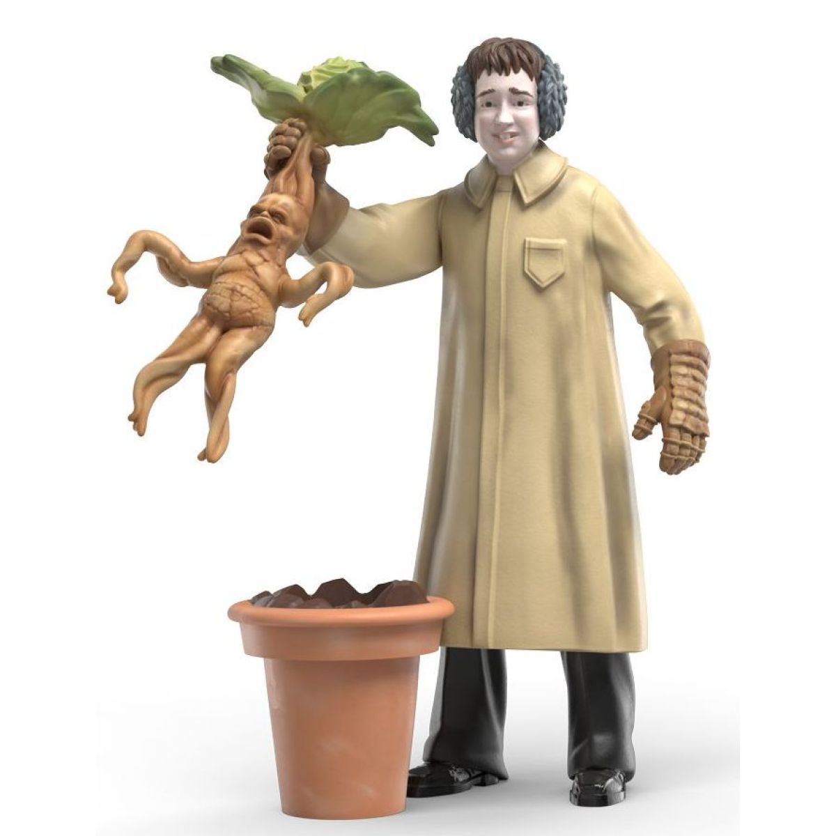 Schleich Harry Potter -Neville s mandragorou