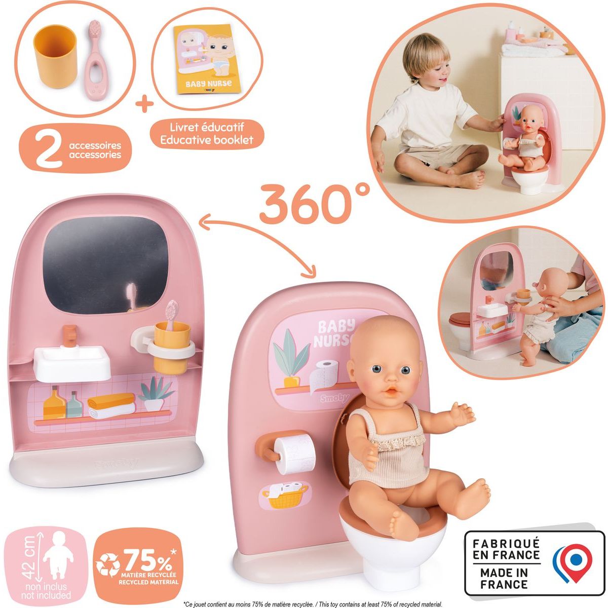 Smoby Toaleta s koupelnou