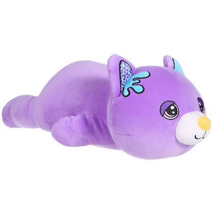 Sparkys Plyšový kamarád - Kočka Fialinka 50 cm ležící