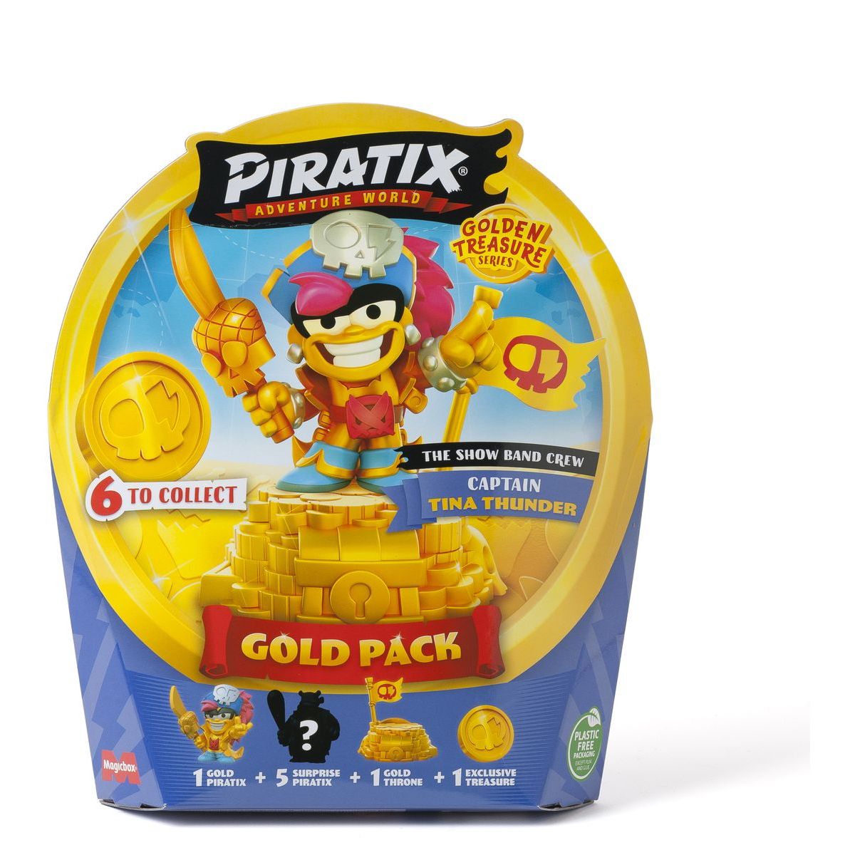 Alltoys Pirat Figurka s příslušenstvím Golden Treasure