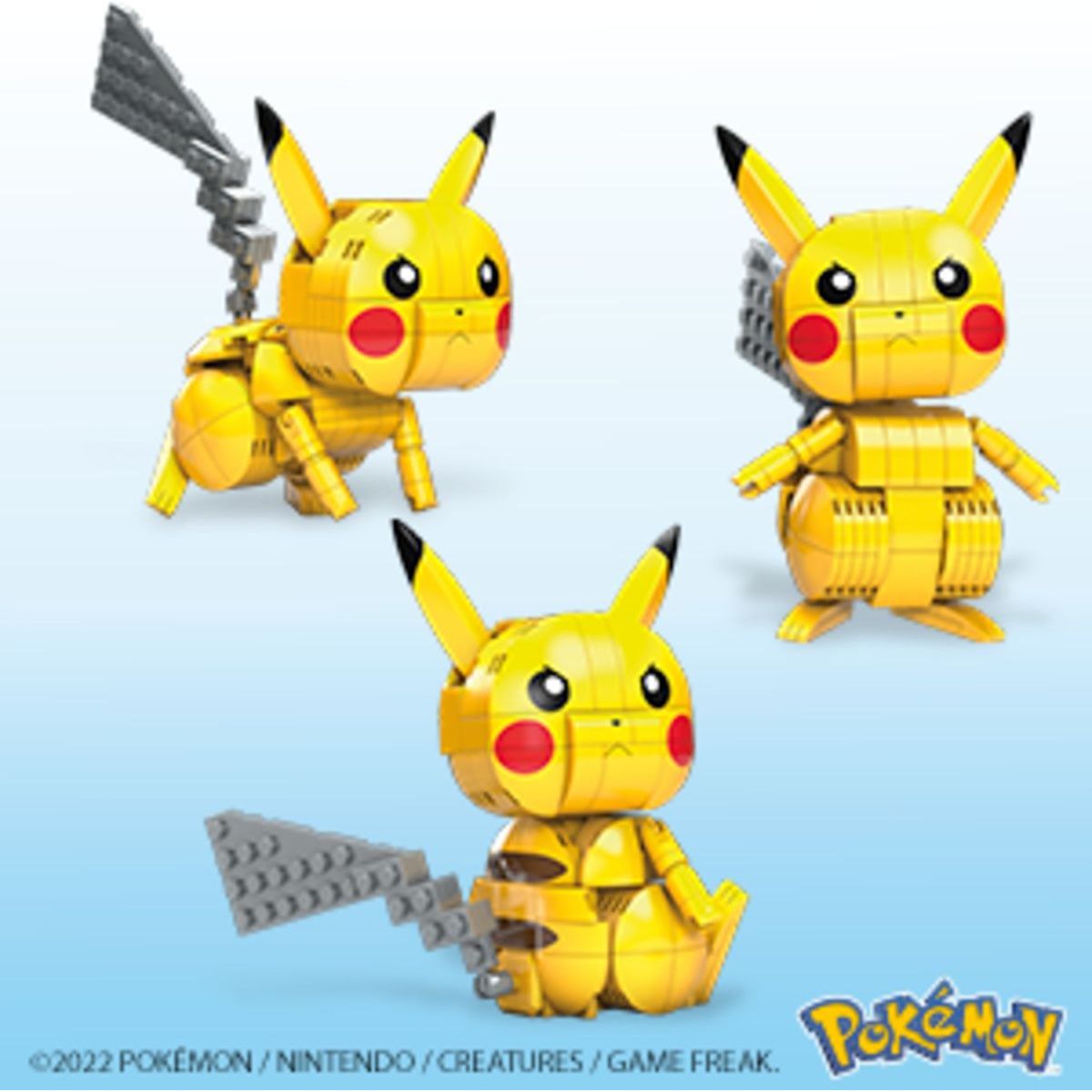 Mega Construx Postav a vystav si Pikachu a jeho vývojové Trio