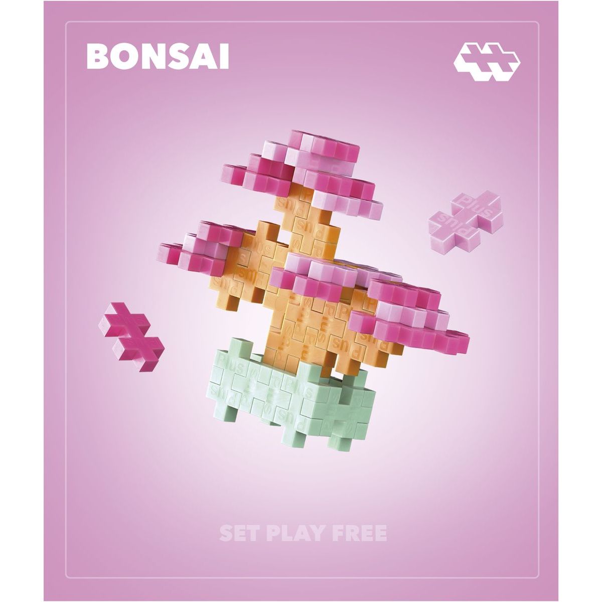 Plus-Plus Kytky Růžová bonsaj