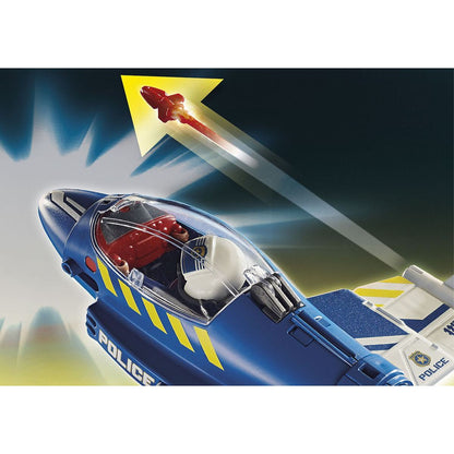 PLAYMOBIL® 70780 Policejní tryskáč Pronásledování dronu