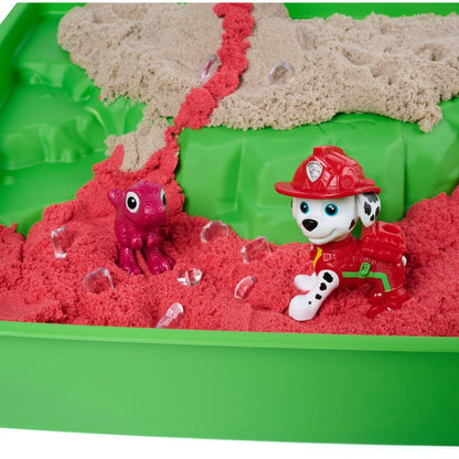 Kinetic Sand Tlapková patrola 3 sada s figurkou Marshall