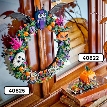 LEGO® Iconic 40822 Pick-up s halloweenskými dýněmi