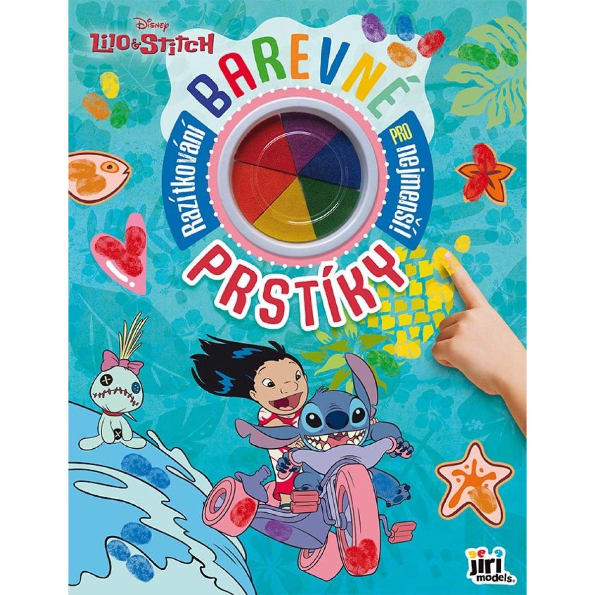 JIRI MODELS a.s. Barevné prstíky Lilo & Stitch