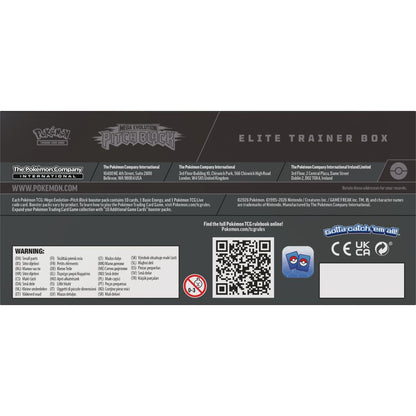 Pokémon TCG: ME05 Pitch Black - Elite Trainer Box - Case