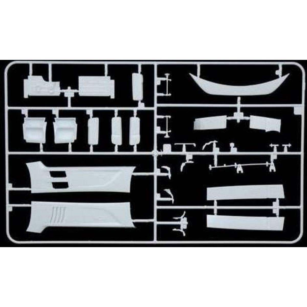 Italeri Model Kit truck 3935 Mercedes-Benz ACTROS MP4 Giga Space 1:24a