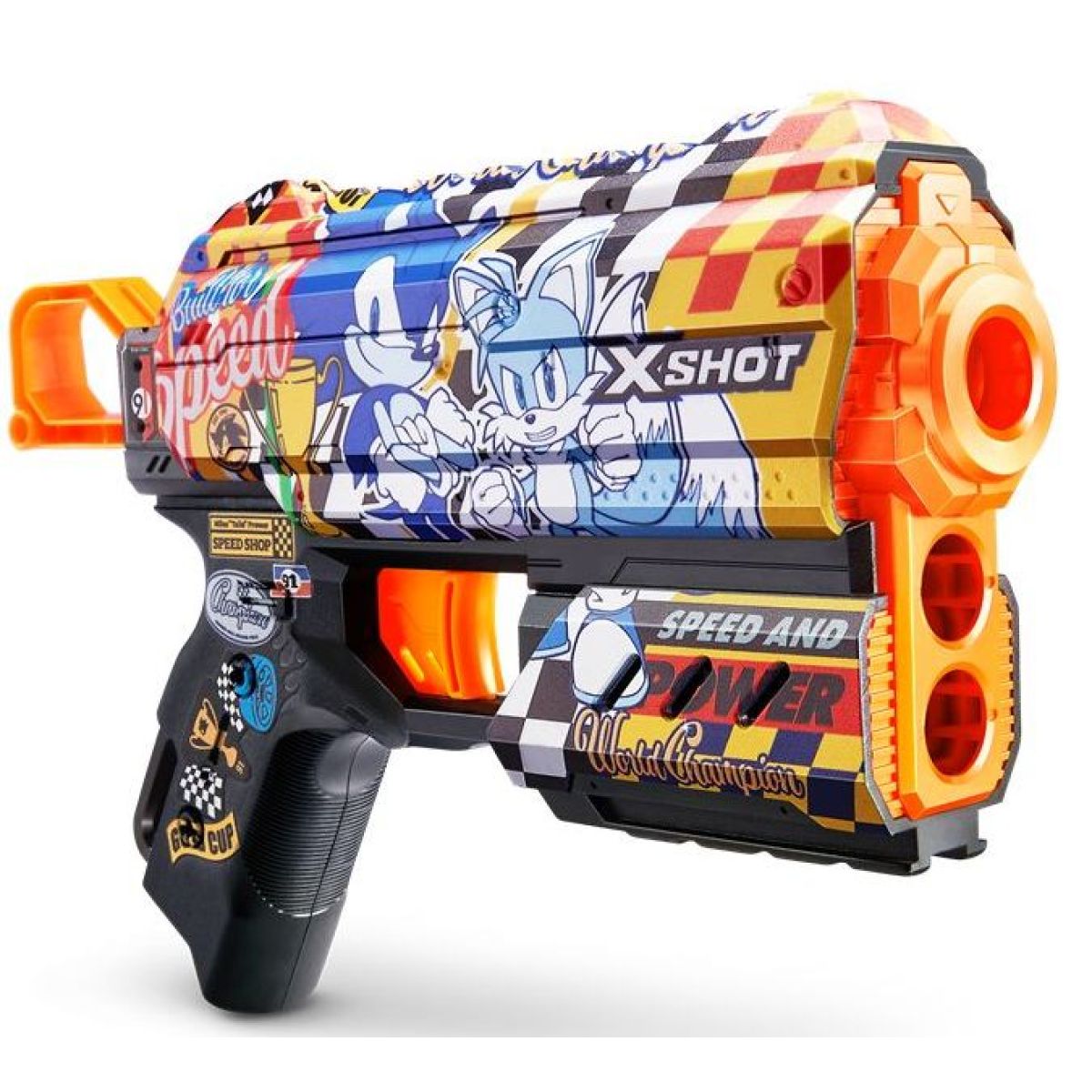 ZURU X-SHOT Skins Flux SONIC the Hedgehog