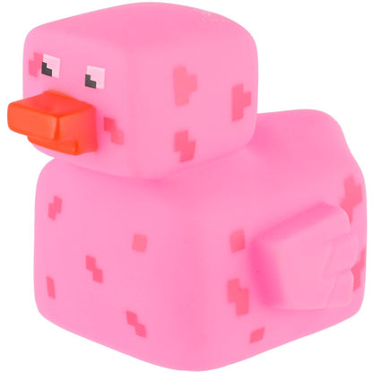 Teddies Kačenka pixel do vany guma 8x10cm 4 barvy 24ks v boxu