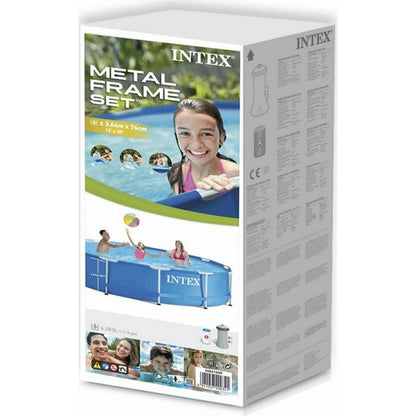 Intex 28212NP Metal Frame Bazénový set 366 x 76 cm - Poškozený obal