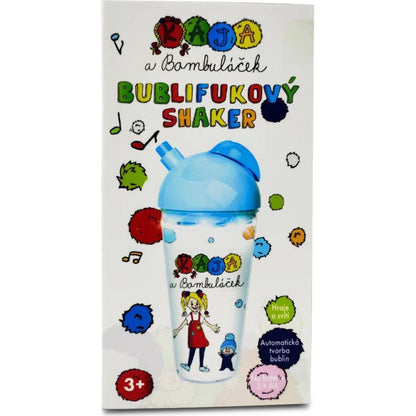 Epee Kája a Bambuláček Bublifukový Shaker modrý