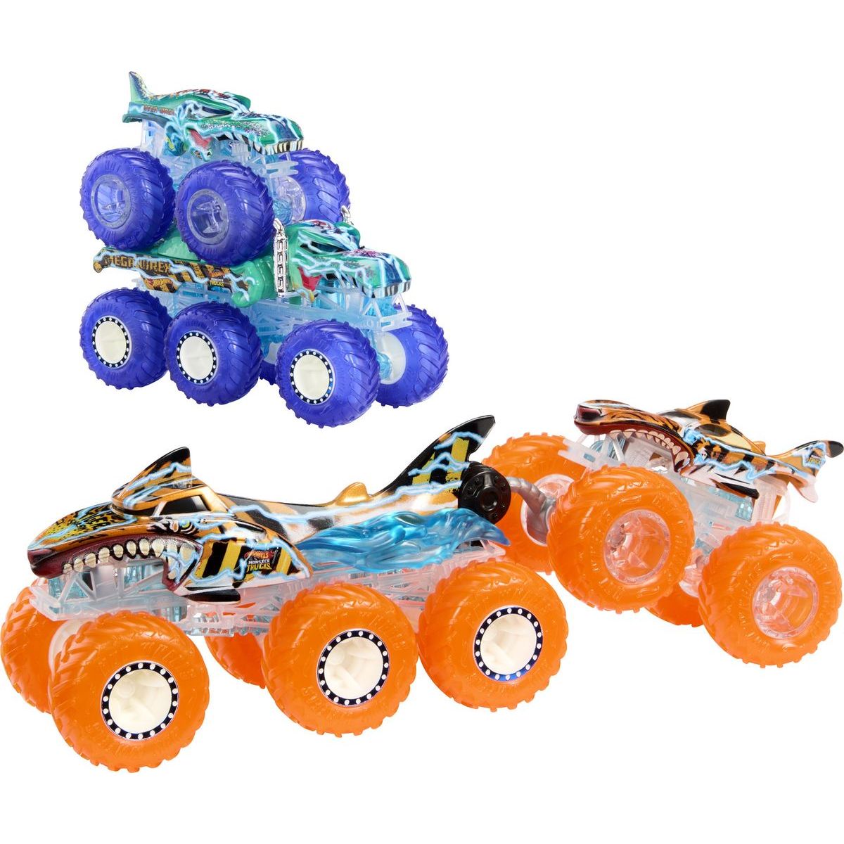 Hot Wheels Monster Trucks Power Smashers tahač a truck