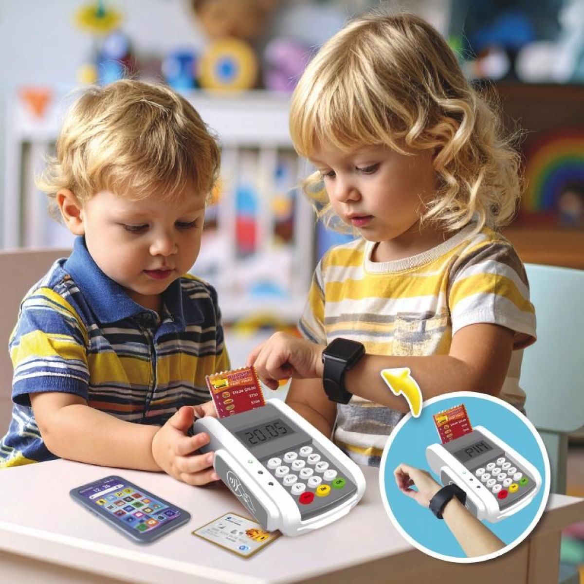 Mac Toys PLEJO Platební terminál s mobilem a hodinkami