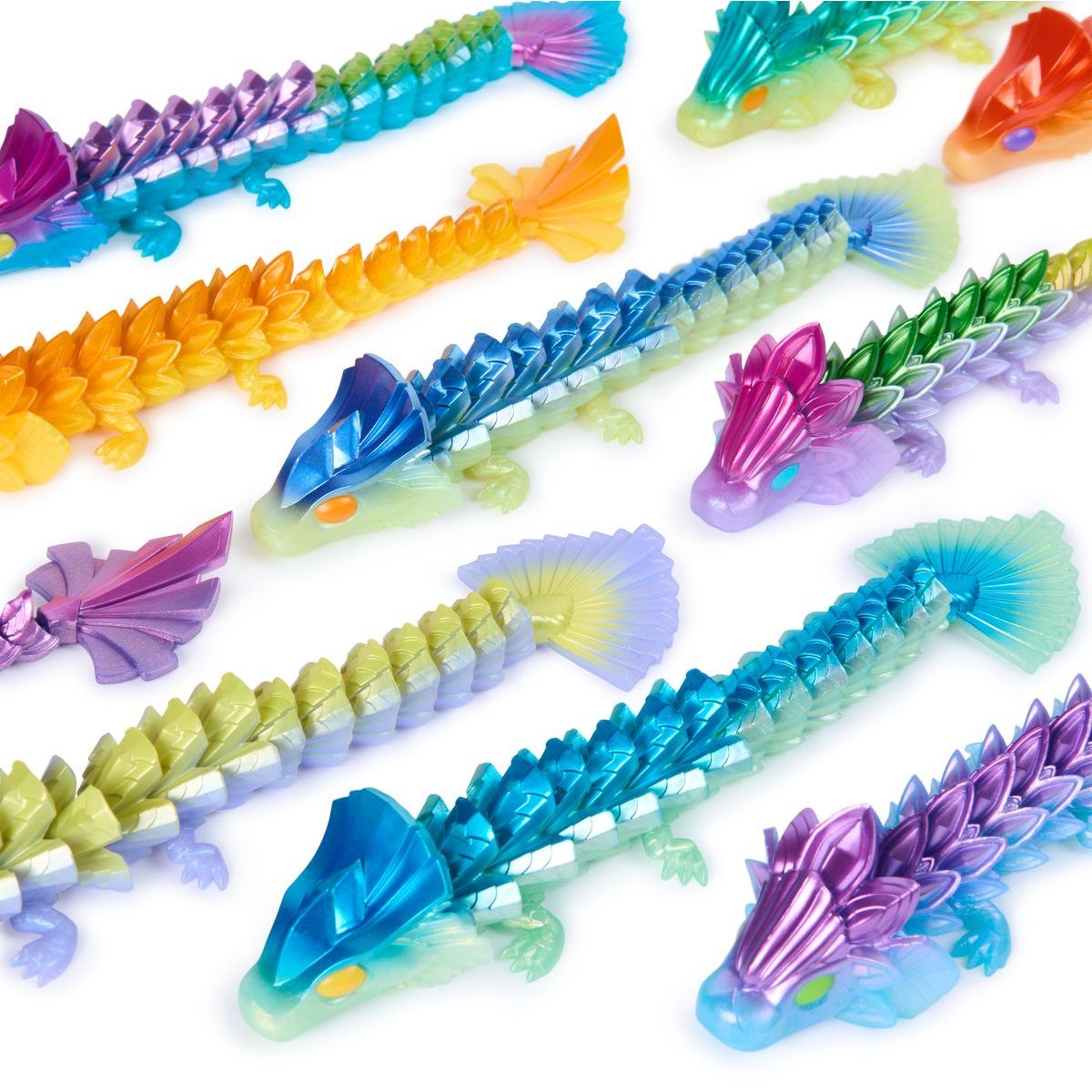 Spin Master CrystaLynx Ohební draci 22 cm