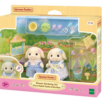 Sylvanian Families Květinový set a sourozenci Flora králíků