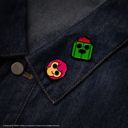 Cinereplicas Brawl Stars set pinů (Colt & Spike)